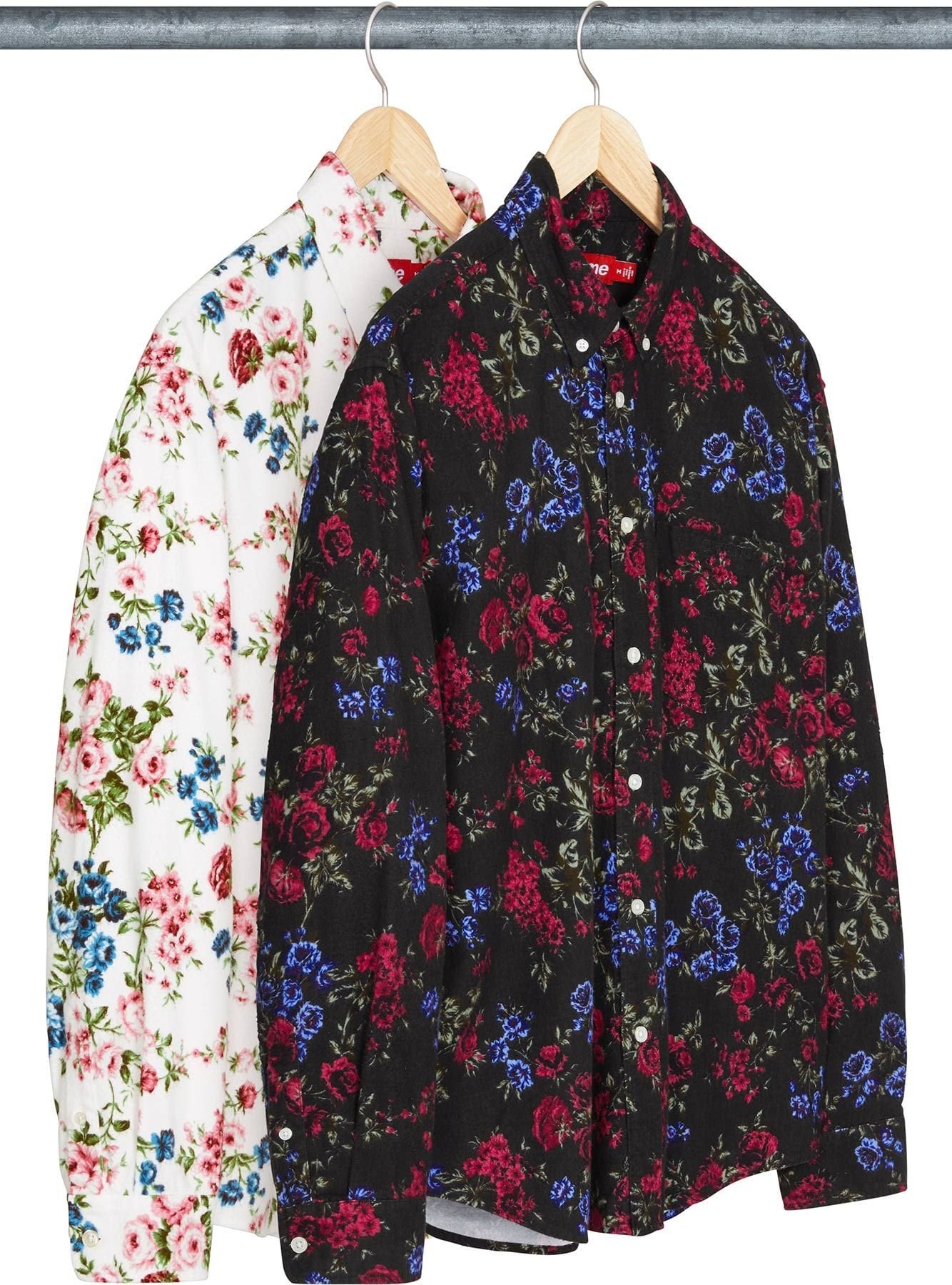 Floral Flannel Shirt